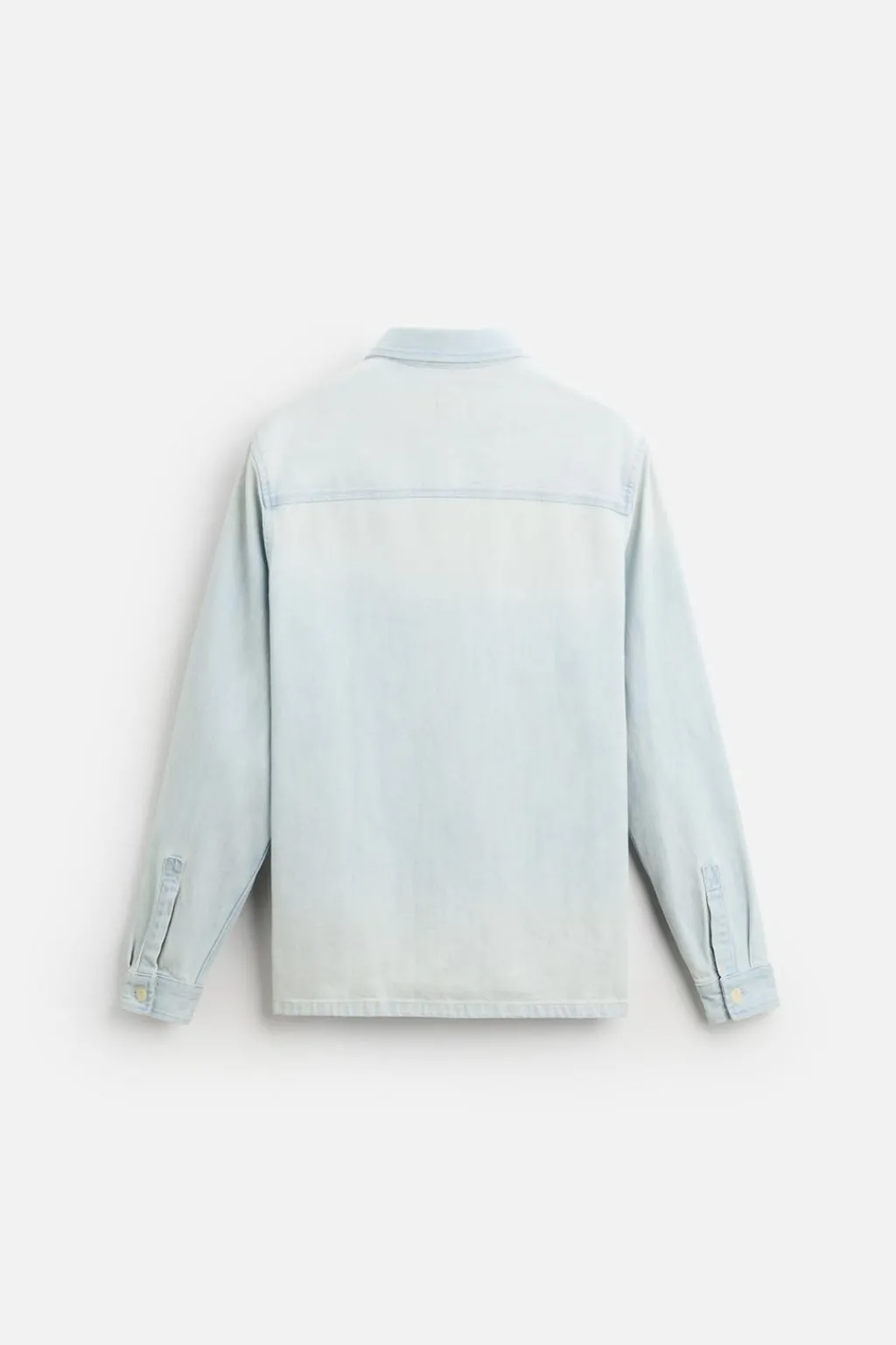 Sale SOBRECAMISA DENIM BOLSILLOS Hombre Sobrecamisas