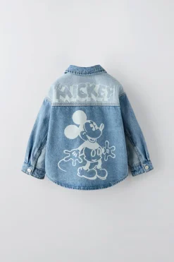 Niños ZARA 1½ - 6 Años·Camisas|1½ - 6 Años·Jeans / Denim<SOBRECAMISA DENIM MICKEY MOUSE © DISNEY