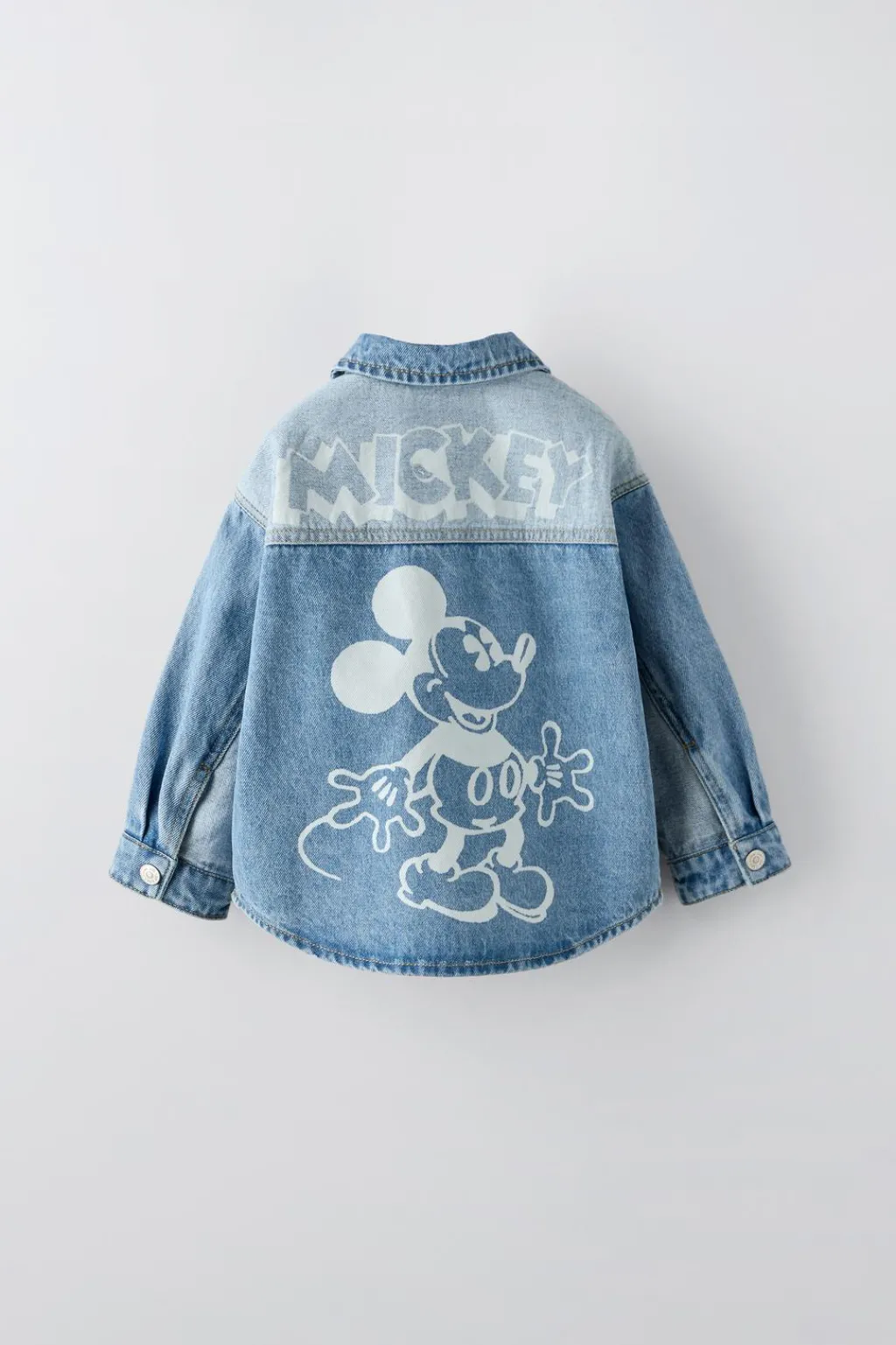 Niños ZARA 1½ - 6 Años·Camisas|1½ - 6 Años·Jeans / Denim<SOBRECAMISA DENIM MICKEY MOUSE © DISNEY