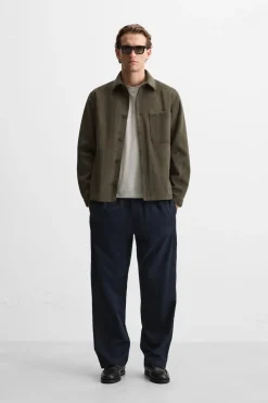 Sale SOBRECAMISA EFECTO ANTE Hombre Sobrecamisas