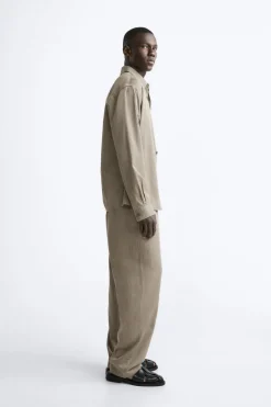 Sale SOBRECAMISA FLUIDA Hombre Camisas|Sobrecamisas