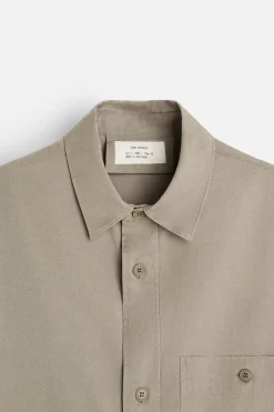 Sale SOBRECAMISA FLUIDA Hombre Camisas|Sobrecamisas