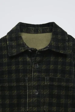 Niños ZARA 1½ - 6 Años·Camisas / Sobrecamisas<SOBRECAMISA PANA CUADROS