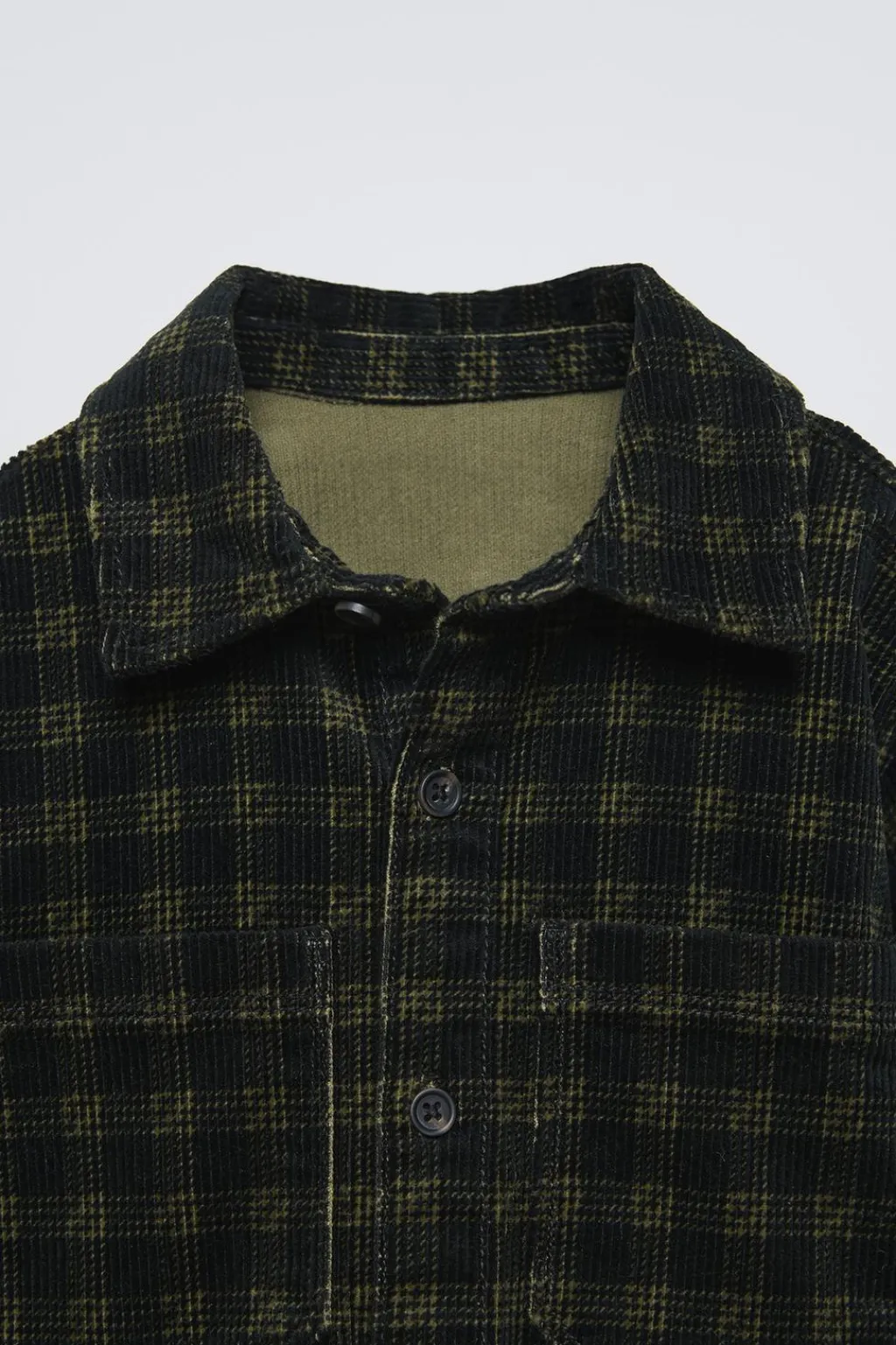 Niños ZARA 1½ - 6 Años·Camisas / Sobrecamisas<SOBRECAMISA PANA CUADROS