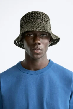 Discount SOMBRERO BUCKET CROCHET Hombre Accesorios