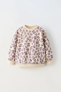 Niños ZARA 1½ - 6 Años·Sudaderas|1½ - 6 Años·Chándal<SUDADERA ANIMAL PRINT