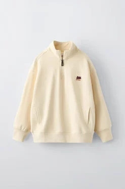 Niños ZARA 6 - 14 Años·Sudaderas<SUDADERA BORDADO