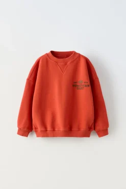 Niños ZARA 1½ - 6 Años·Sudaderas|1½ - 6 Años·Sudaderas<SUDADERA BORDADO