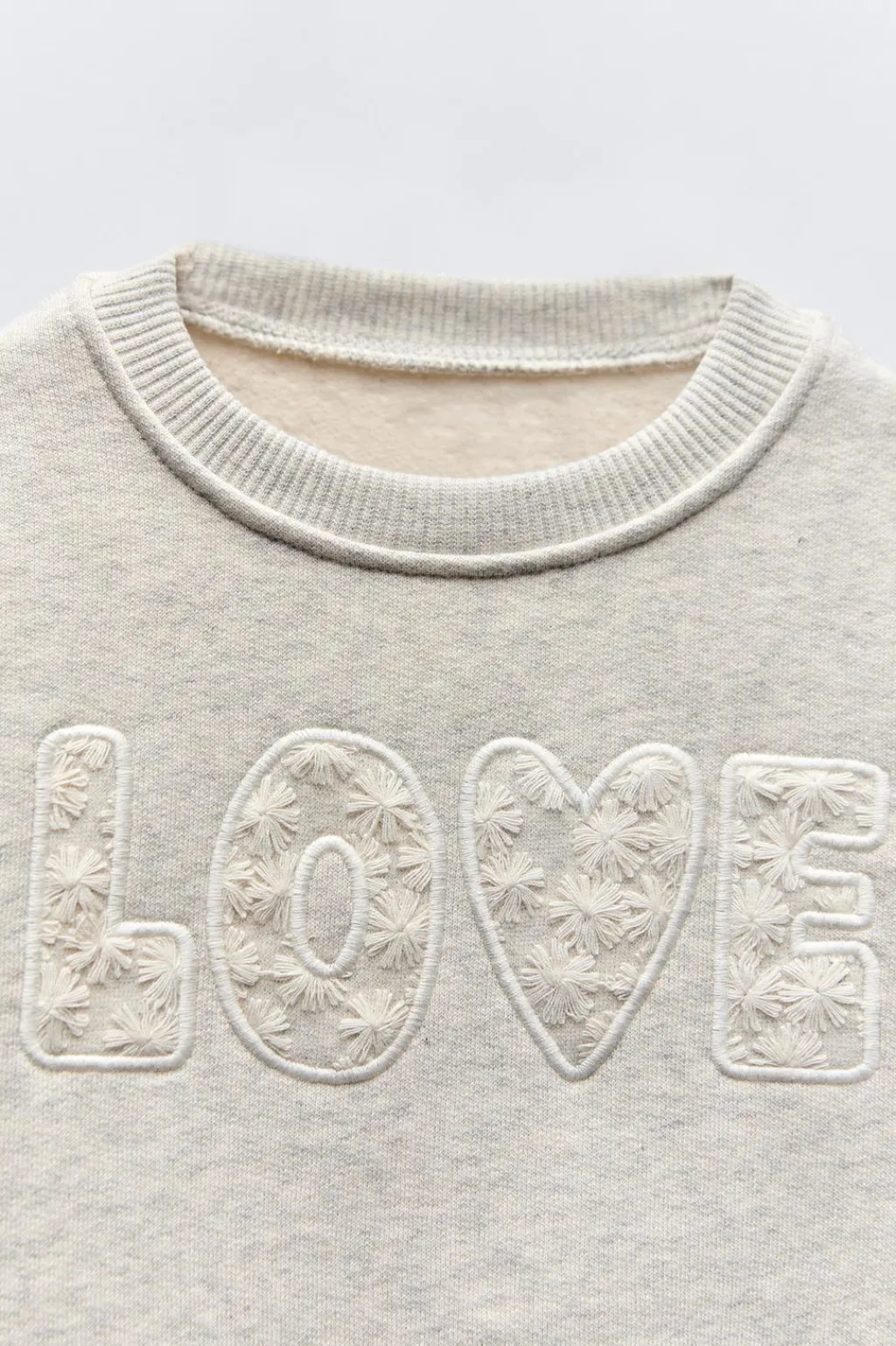 Niños ZARA 1½ - 6 Años·Sudaderas|6 - 18 Meses·Sudaderas<SUDADERA BORDADO LOVE
