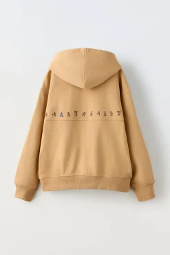 Niños ZARA 6 - 14 Años·Sudaderas<SUDADERA BORDADOS