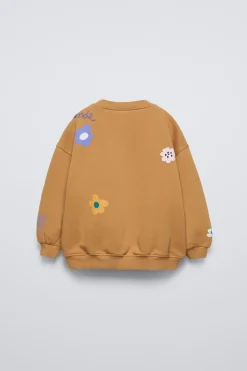 Niños ZARA 1½ - 6 Años·Sudaderas|6 - 18 Meses·Sudaderas<SUDADERA BORDADOS