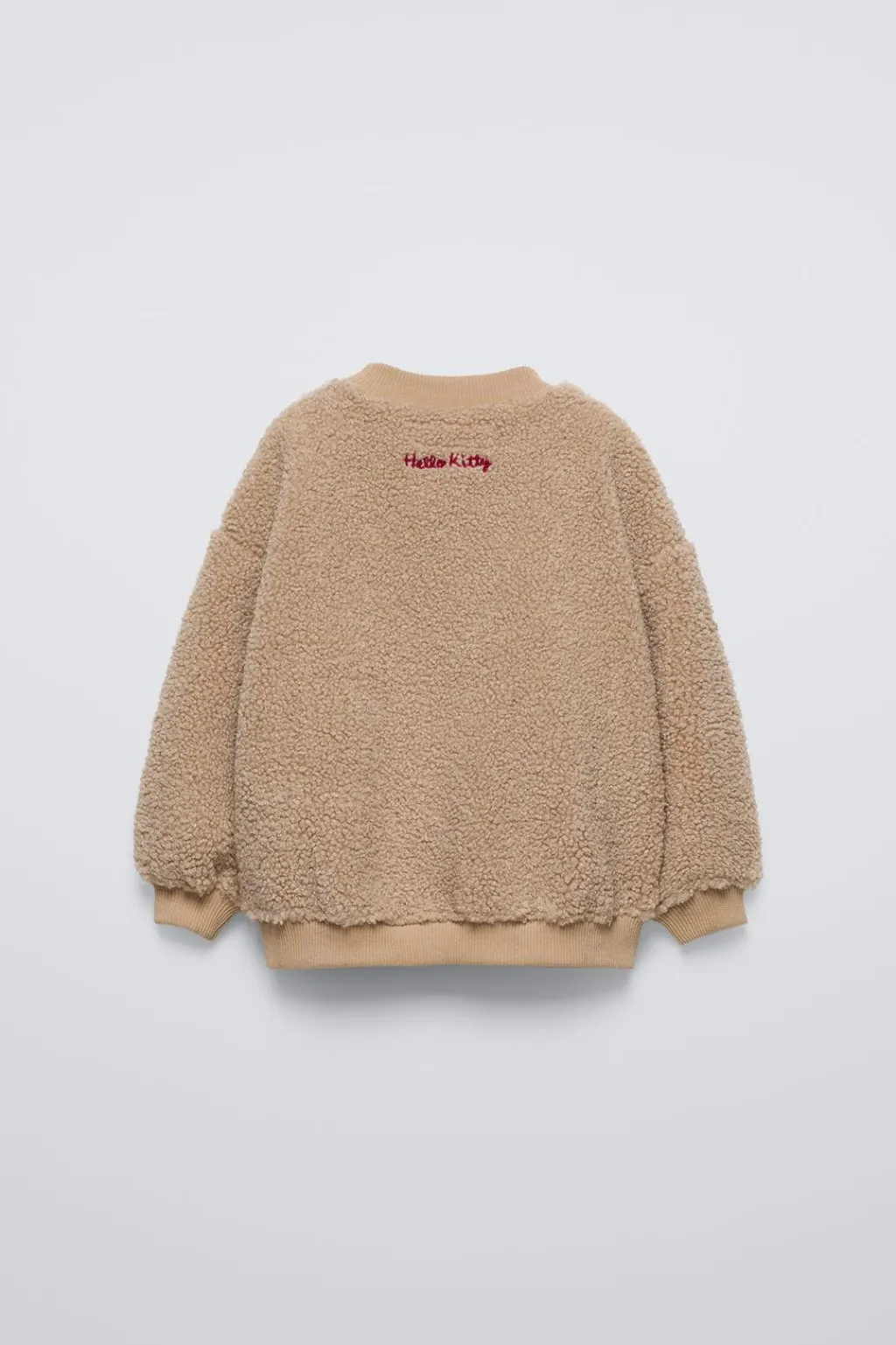 Niños ZARA 1½ - 6 Años·Sudaderas|1½ - 6 Años·Licencias<SUDADERA BORREGUILLO FORRADA HELLO KITTY © SANRIO