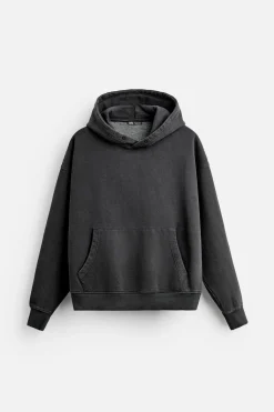Discount SUDADERA BOXY FIT LAVADA Hombre Sudaderas
