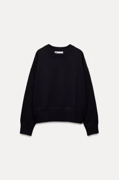 Best SUDADERA BÁSICA PUNTO LISO Mujer Cárdigan / Jerséis|Punto