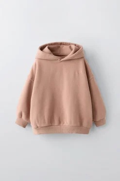 Niños ZARA 1½ - 6 Años·Sudaderas|1½ - 6 Años·Chándal<SUDADERA CAPUCHA BORDADO