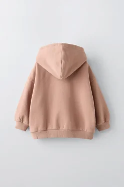 Niños ZARA 1½ - 6 Años·Sudaderas|1½ - 6 Años·Chándal<SUDADERA CAPUCHA BORDADO
