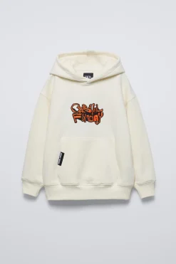 Niños ZARA 6 - 14 Años·Sudaderas<SUDADERA CAPUCHA BORDADO