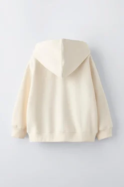 Niños ZARA 6 - 14 Años·Sudaderas|6 - 14 Años·Deporte / Jogging<SUDADERA CAPUCHA CREMALLERA