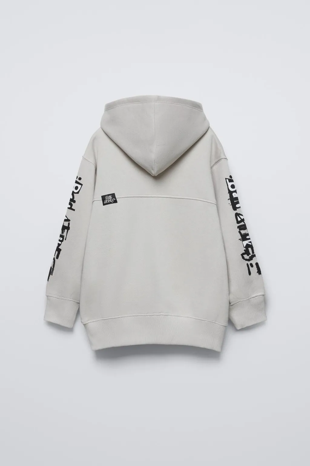 Niños ZARA 6 - 14 Años·Sudaderas<SUDADERA CAPUCHA ESTAMPADA