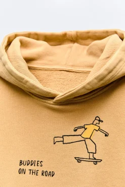 Niños ZARA 1½ - 6 Años·Sudaderas|6 - 18 Meses·Sudaderas<SUDADERA CAPUCHA SKATE