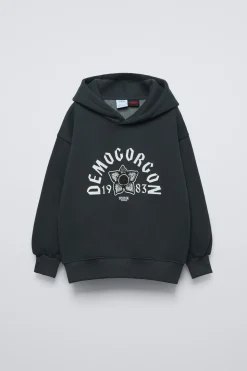 Niños ZARA 6 - 14 Años·Sudaderas<SUDADERA CAPUCHA STRANGER THINGS ™/ © NETFLIX