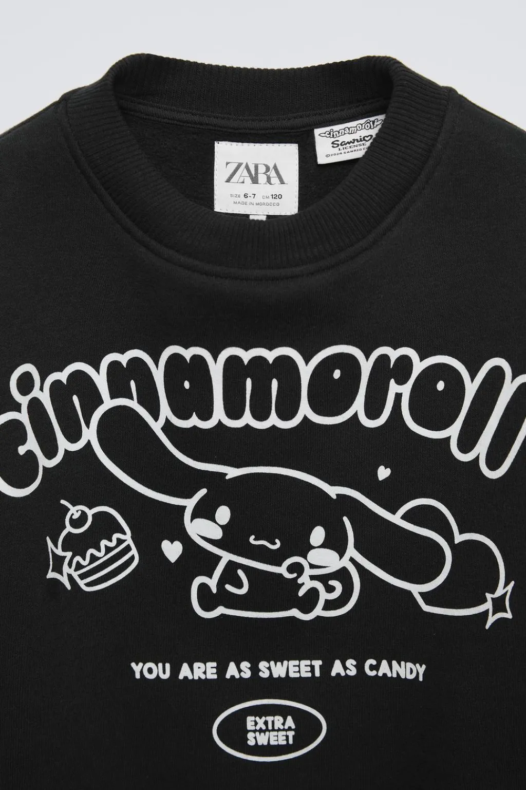 Niños ZARA 6 - 14 Años·Sudaderas<SUDADERA CINNAMOROLL © SANRIO