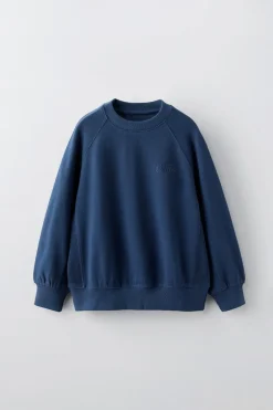 Niños ZARA 6 - 14 Años·Sudaderas|6 - 14 Años·Sudaderas<SUDADERA COMBINADA WAFFLE