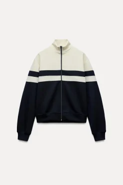 Outlet SUDADERA CREMALLERA Mujer Chaquetas / Cazadoras|Sudaderas / Joggers