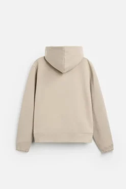 Outlet SUDADERA CREMALLERA CAPUCHA Hombre Sudaderas