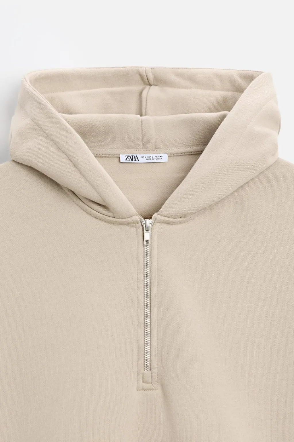 Outlet SUDADERA CREMALLERA CAPUCHA Hombre Sudaderas