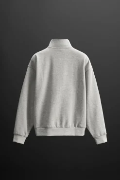 Discount SUDADERA CREMALLERA CUELLO Hombre Chándal|Sudaderas