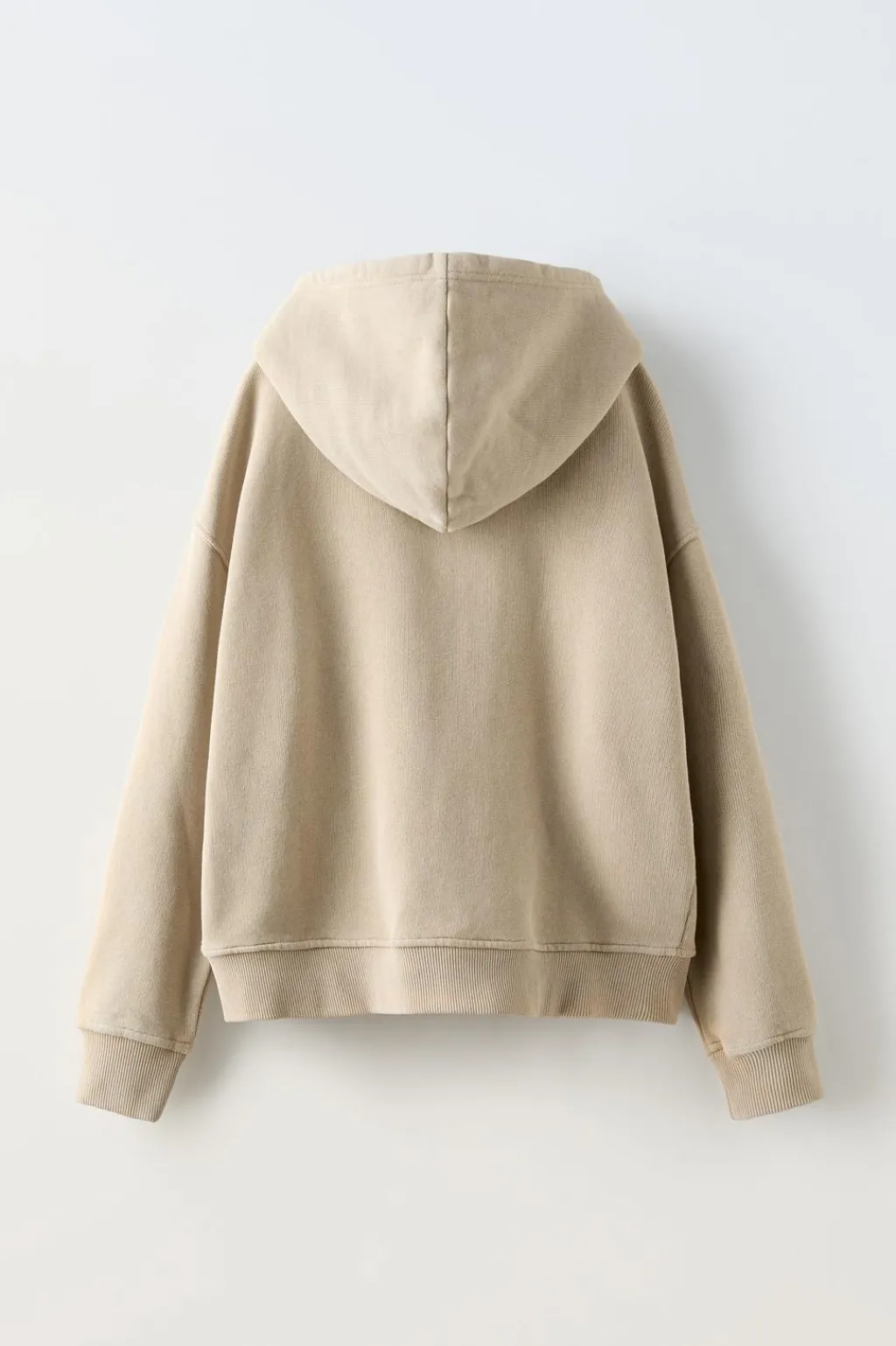 Niños ZARA 6 - 14 Años·Sudaderas<SUDADERA CREMALLERA LAVADA ETIQUETA