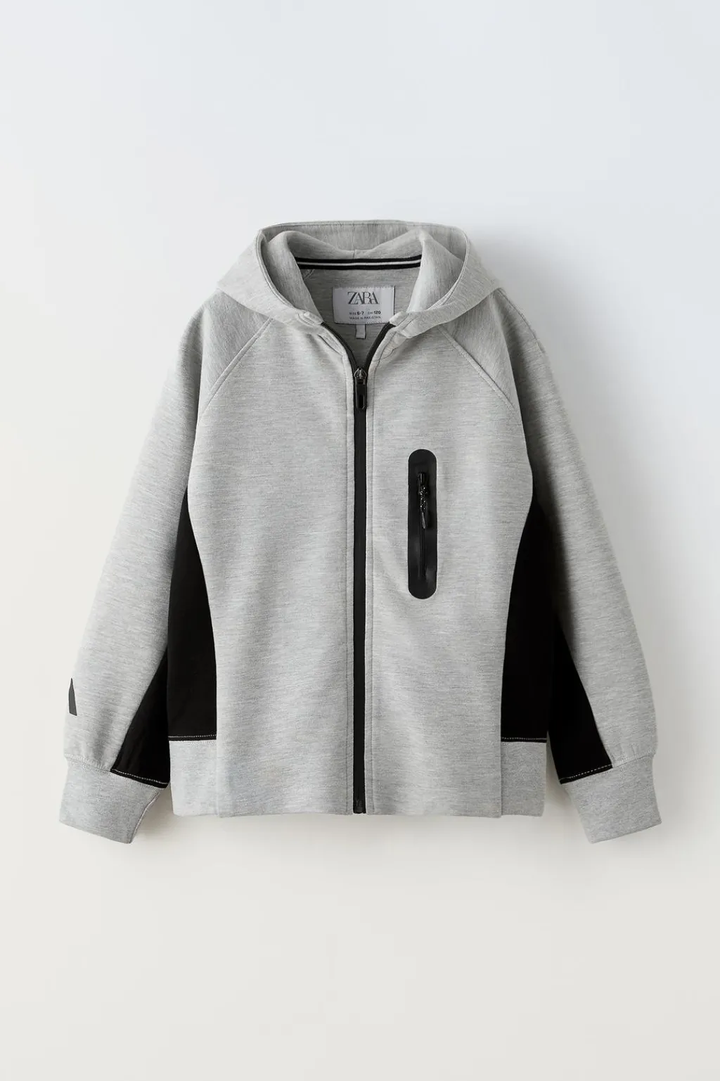 Niños ZARA 6 - 14 Años·Sudaderas|6 - 14 Años·Deporte / Chándal<SUDADERA CREMALLERA SPORTY