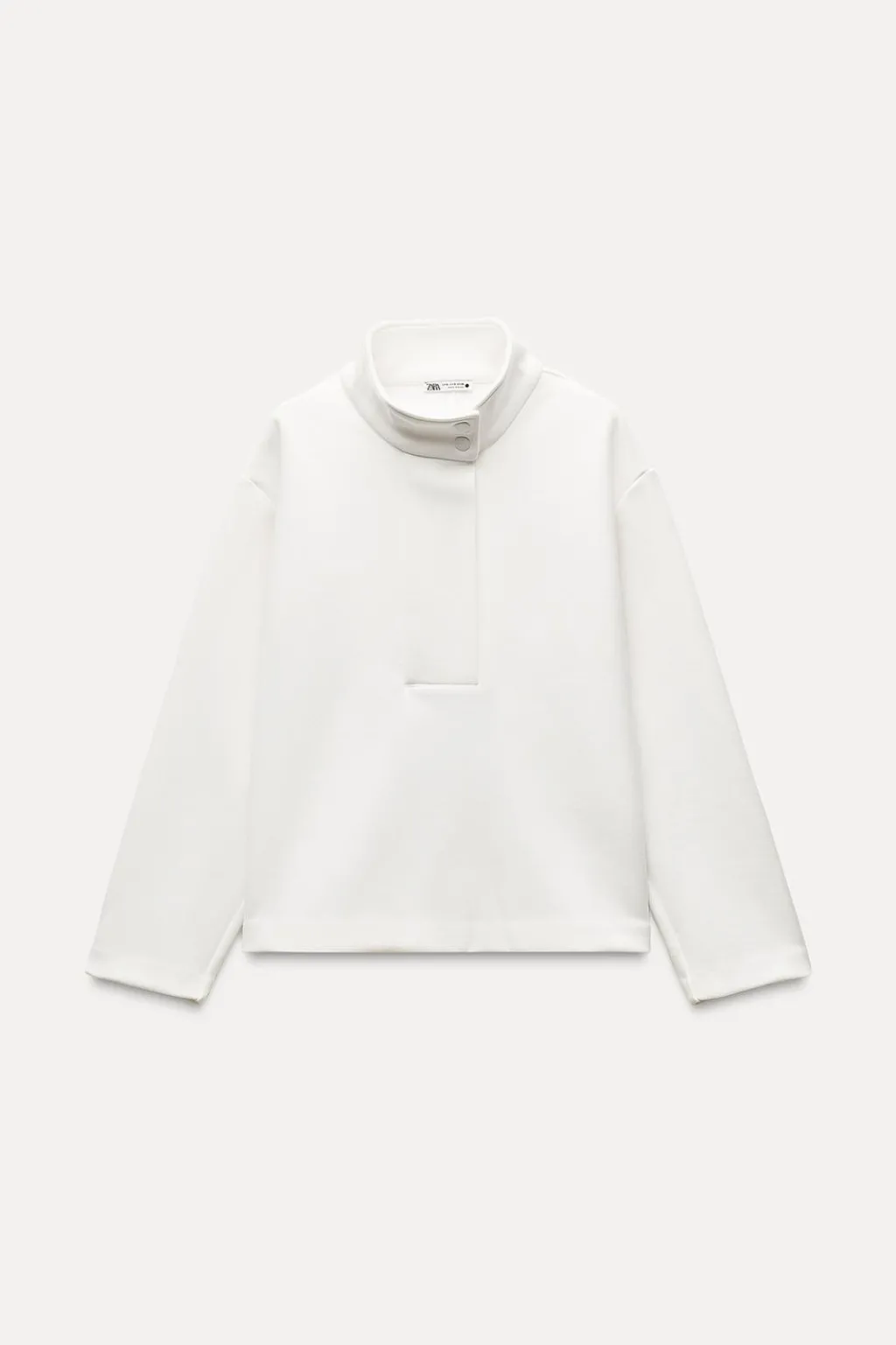 Outlet SUDADERA CREPE CUELLO ALTO Mujer Sudaderas / Joggers