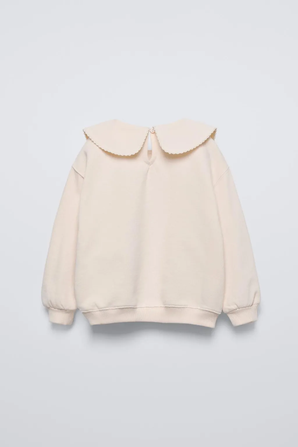 Niños ZARA 1½ - 6 Años·Sudaderas|6 - 18 Meses·Sudaderas<SUDADERA CUELLO APLIQUE LAZOS