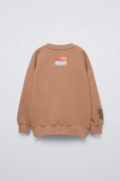 Niños ZARA 6 - 14 Años·Sudaderas<SUDADERA EMBOSSED JEEP ®