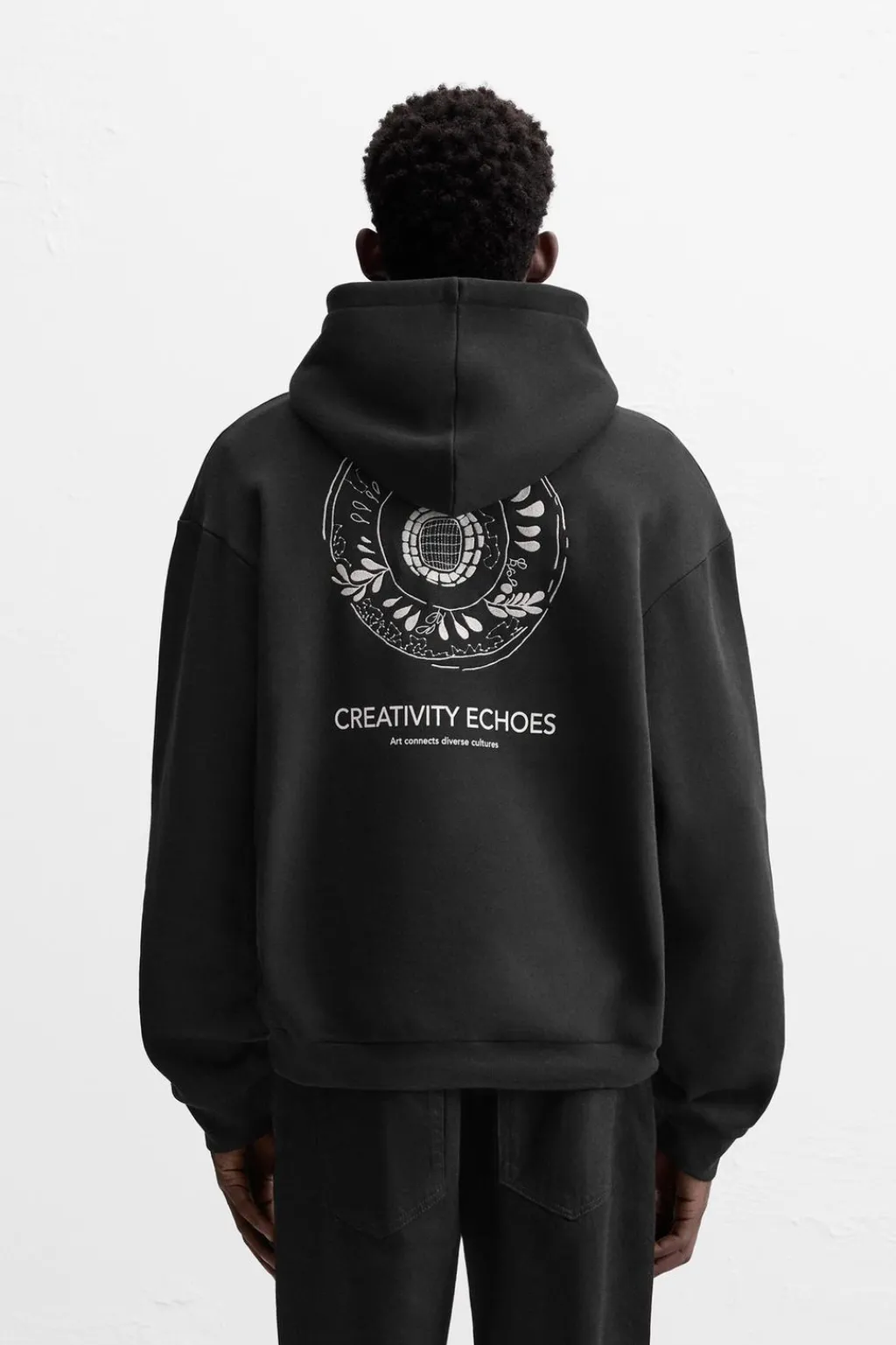 Fashion SUDADERA ESTAMPADA COMBINADA Hombre Sudaderas