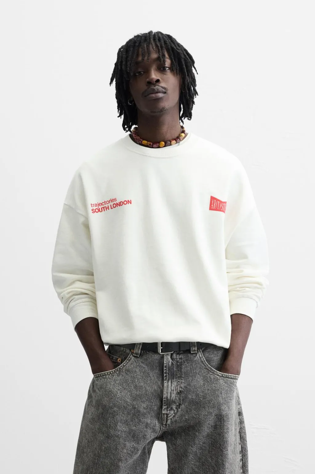 Sale SUDADERA ESTAMPADO COMBINADO Hombre Sudaderas