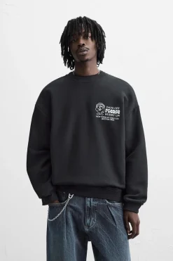 Discount SUDADERA ESTAMPADO COMBINADO Hombre Sudaderas