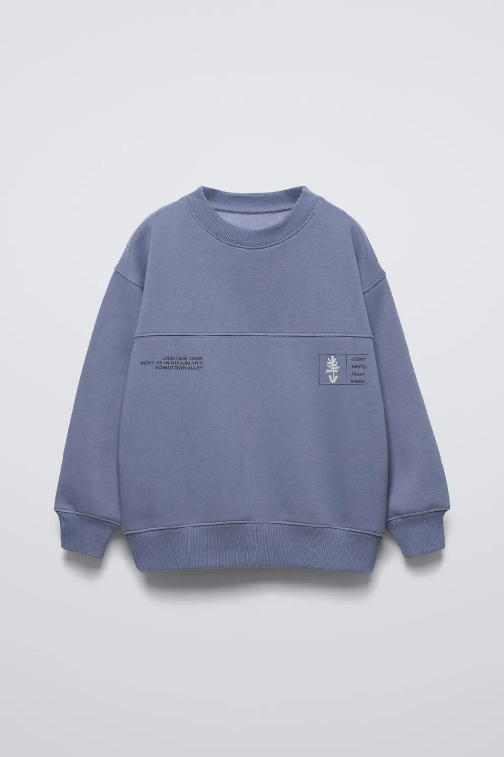 Niños ZARA 6 - 14 Años·Sudaderas<SUDADERA ESTAMPADO CORTE
