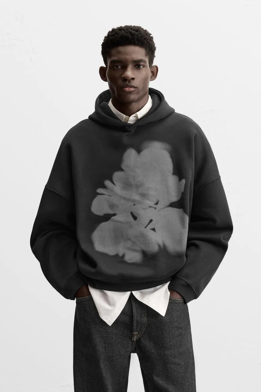 Discount SUDADERA ESTAMPADO FLOR Hombre Sudaderas