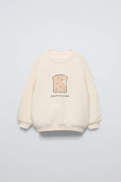 Niños ZARA 1½ - 6 Años·Sudaderas|1½ - 6 Años·Sudaderas<SUDADERA ESTAMPADO GARMENT DYE
