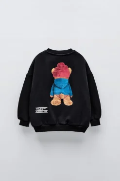 Niños ZARA 1½ - 6 Años·Sudaderas|1½ - 6 Años·Sudaderas<SUDADERA ESTAMPADO OSO