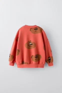 Niños ZARA 1½ - 6 Años·Sudaderas|1½ - 6 Años·Sudaderas<SUDADERA ESTAMPADO OSOS