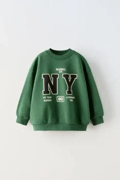 Niños ZARA 1½ - 6 Años·Sudaderas|1½ - 6 Años·Chándal<SUDADERA ESTAMPADO RELIEVE