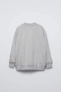 Niños ZARA 6 - 14 Años·Sudaderas<SUDADERA ESTAMPADO TEXTO
