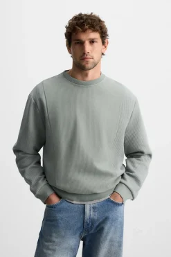 Best SUDADERA ESTRUCTURA ACOLCHADA Hombre Sudaderas