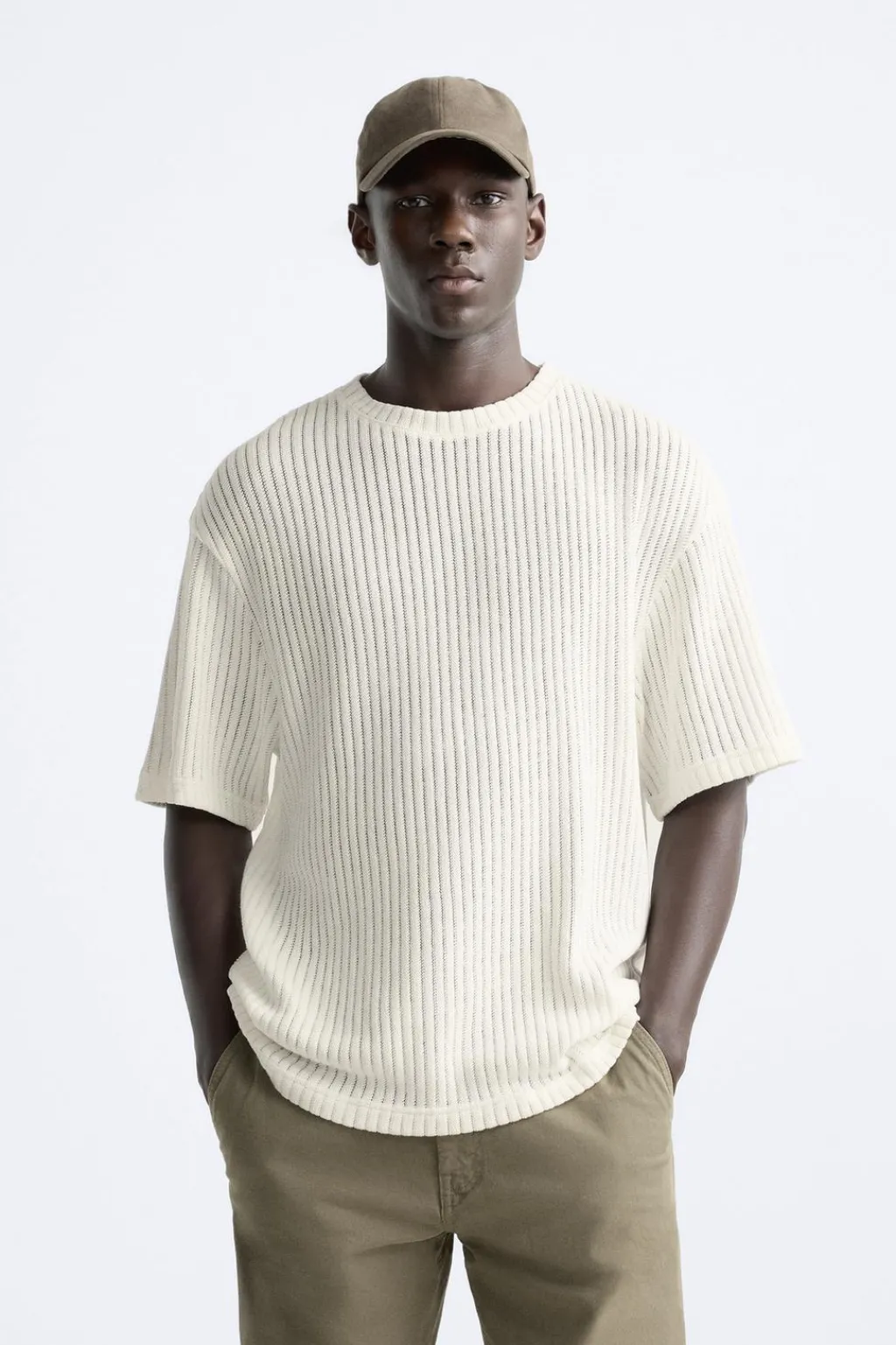 Best SUDADERA ESTRUCTURA CALADO Hombre Sudaderas|Camisetas