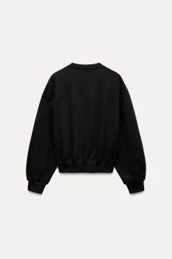 New SUDADERA FELPA BÁSICA Mujer Sudaderas / Joggers