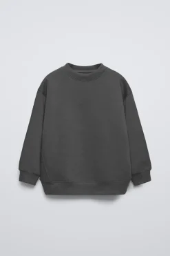 Niños ZARA 6 - 14 Años·Sudaderas|6 - 14 Años·Deporte / Jogging<SUDADERA FELPA BÁSICA